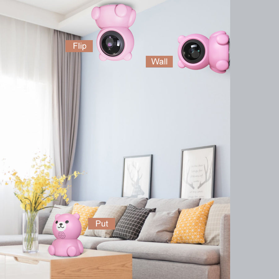Wireless 360° Panoramic Home Security Camera – Smart WiFi Indoor Cam