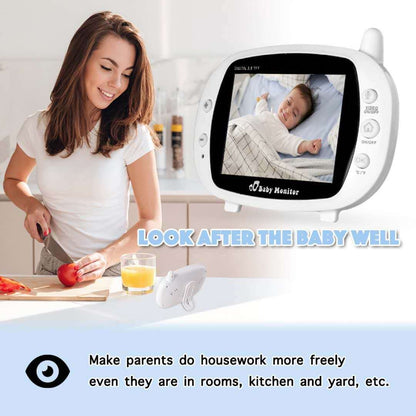 3.5 Baby Monitor with Night Vision & Camera – Ramro Sabai