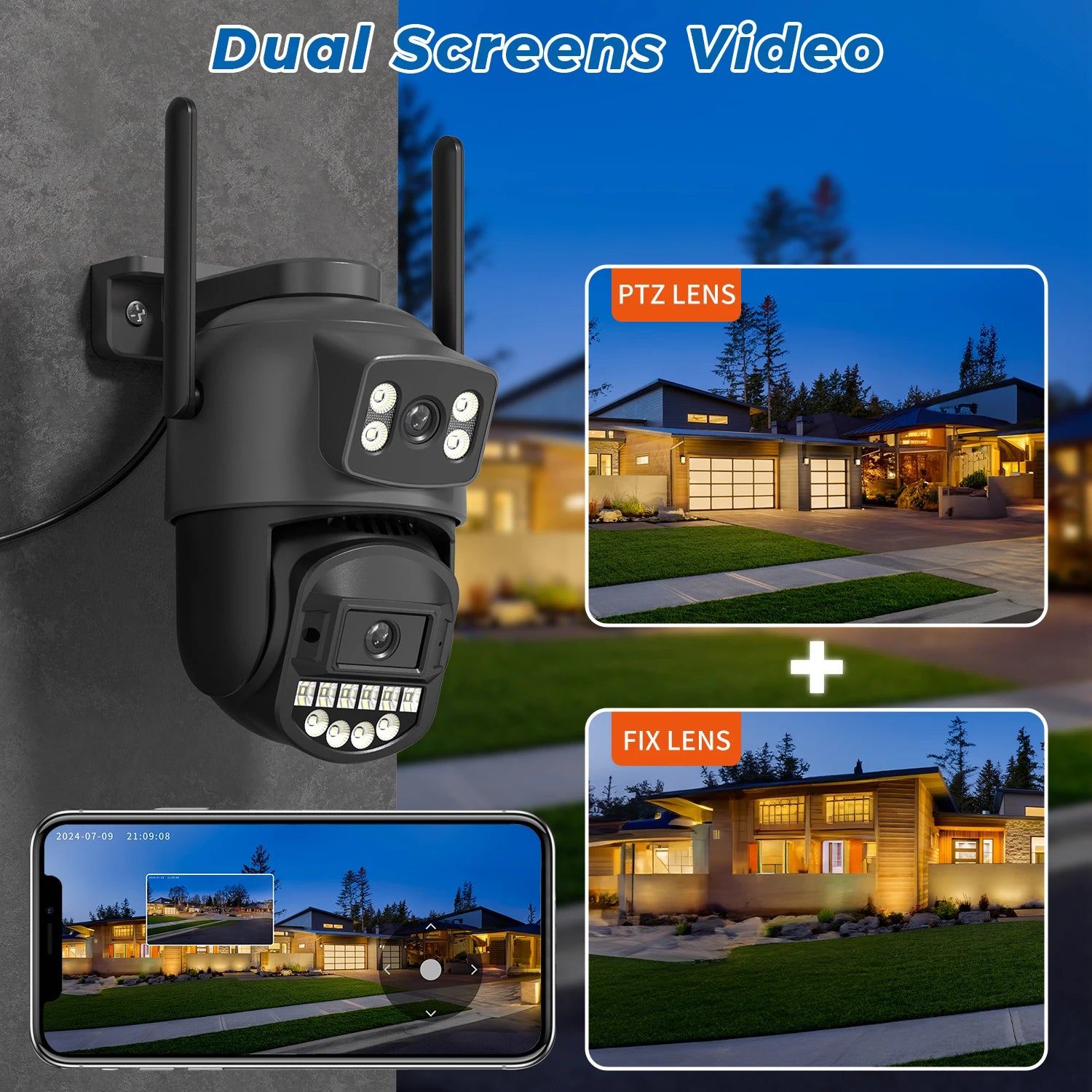Best Outdoor Security Cameras – 5G WiFi AI Tracking Smart Surveillance - Ramro Sabai